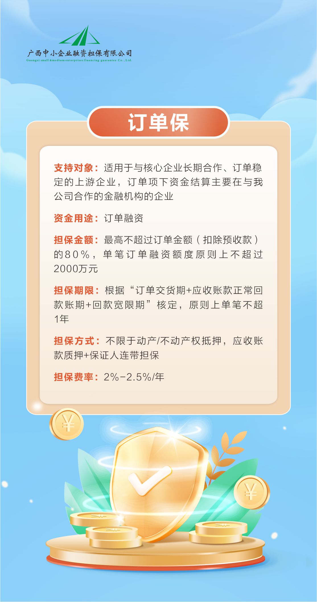 【“金”牌產品】中小擔保：提供融資擔保 做精做優業務